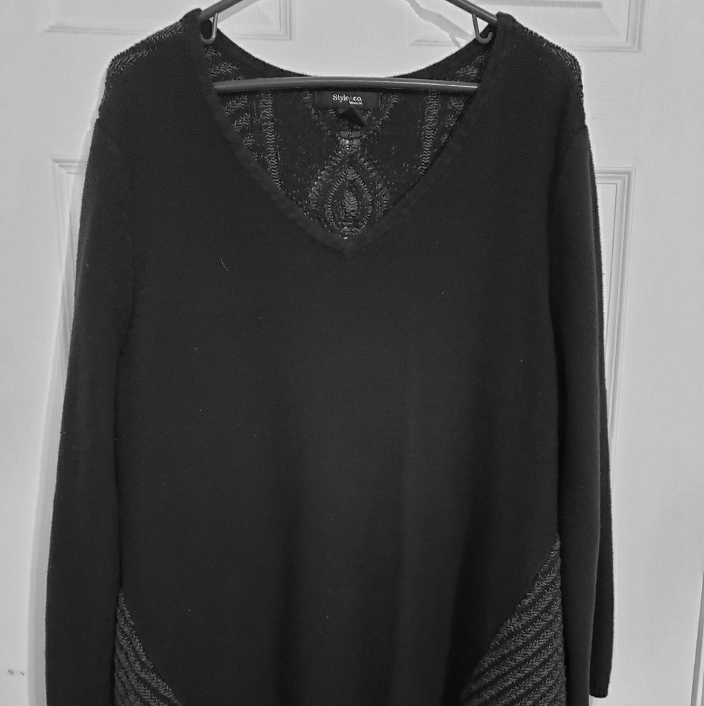 Black sweater
